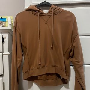 ABERCOMBIE AND FITCH CROP HOODIE